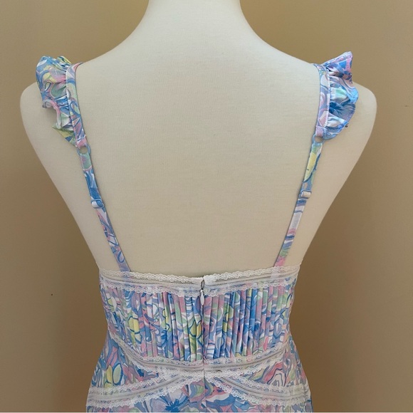 FOR LOVE & LEMONS Midsummer Floral Slip Dress - Picture 7 of 9